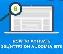 Apply SSL on the Joomla site